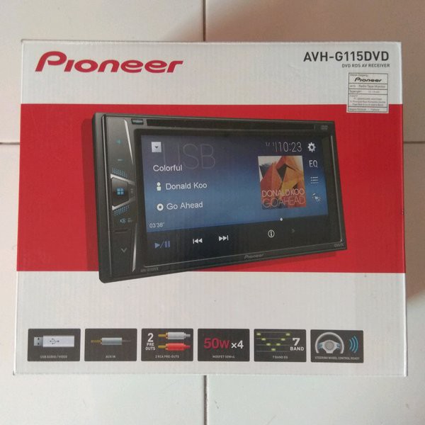 Terbaru           Pioneer AVH G115DVD 2Din Pioneer AVH-G115DVD Doubledin Pioneer AVH G115DVD