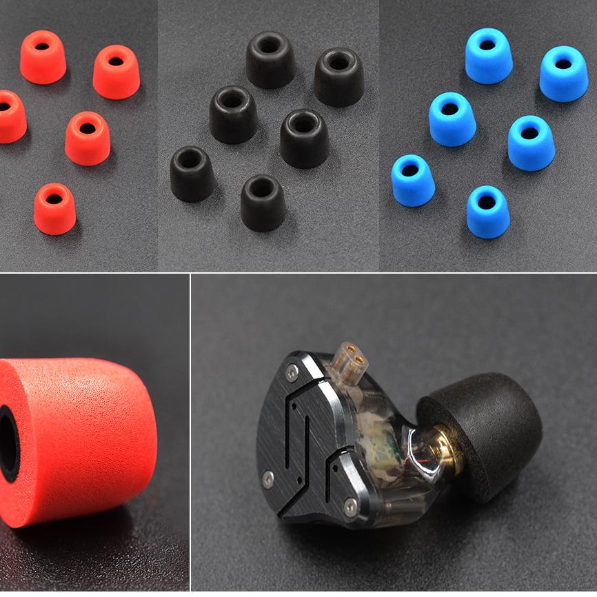 ◘ KZ Memory Foam Eartips - 3 Pasang utk KZ EDX KZ ZSN PRO X KZ ZST X KZ ZSN PRO KZ DQ6 KZ ZS3 QKZ VK