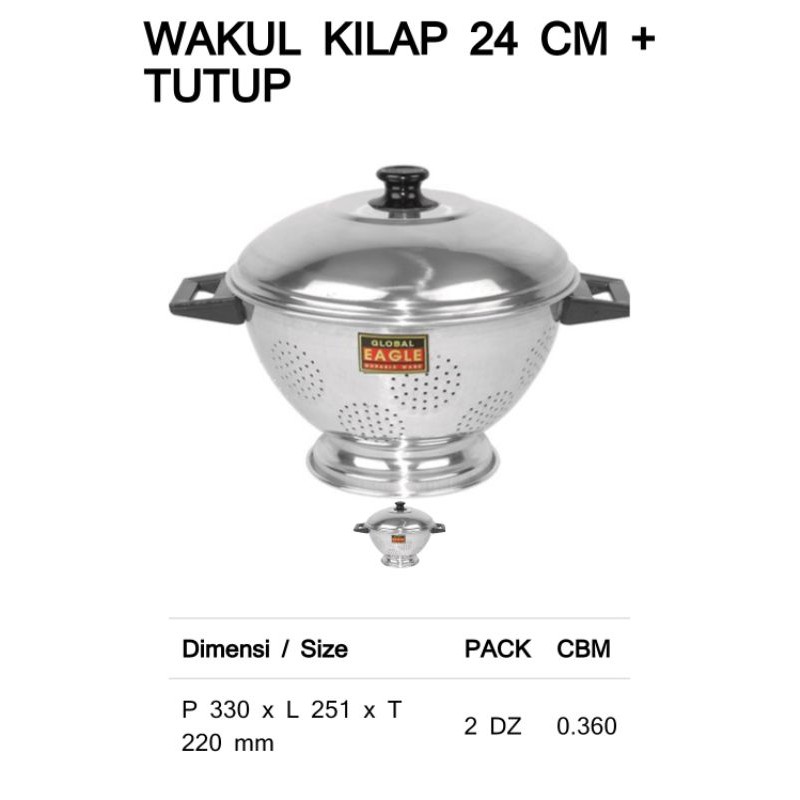 sangku nasi almunium eagle / Jawa Maspion / sangku nasi 22 ,24, 26 cm / bakul nasi / tempat nasi