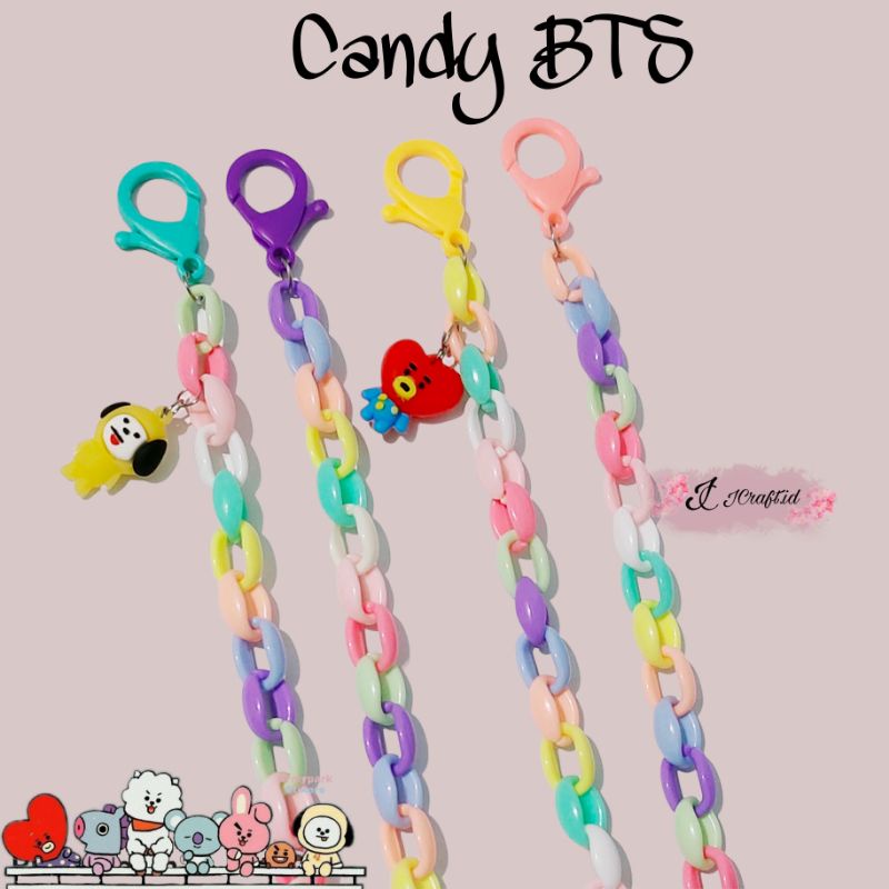 130-59 Libra STRAP MASK BTS STRAP MASKER KOREA / KALUNG MASKER RANTAI GEMBUL BTS / KALUNG MASKER BTS