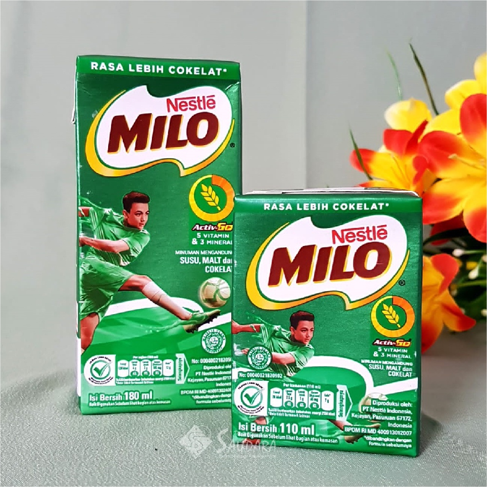 

Milo Activ-Go Minuman Mengandung Susu dan Cokelat UHT 110 ml