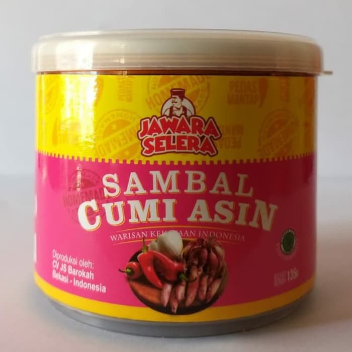 

SAMBAL CUMI ASIN JS JAWARA SELERA