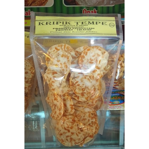 

Keripik Tempe Sagu / Kripik Tempe Tapioka / Makanan Ringan Tradisional