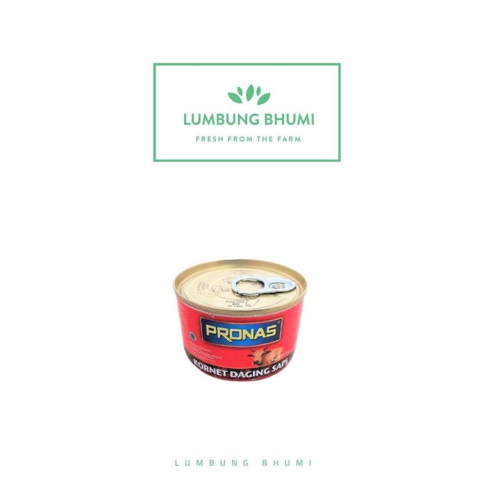 

ds20112s Lumbung Bhumi - Kornet Daging Sapi Pronas 120 Gr ( Bahan Pokok ) Xa20X1