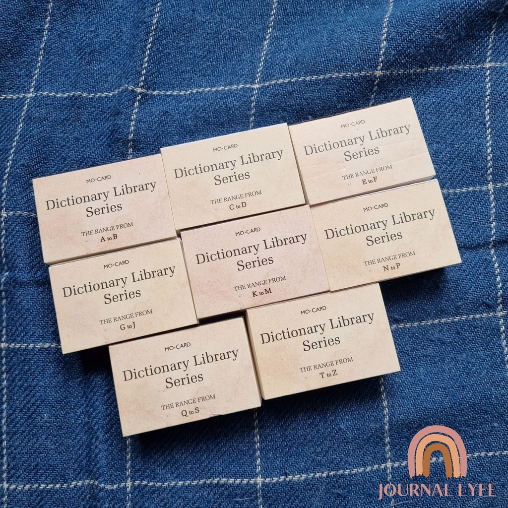 

[JOURNALYFE] 10 lembar Kertas Mini Kumpulan Kata Kamus (Vintage Dictionary) Estetik Untuk Journaling