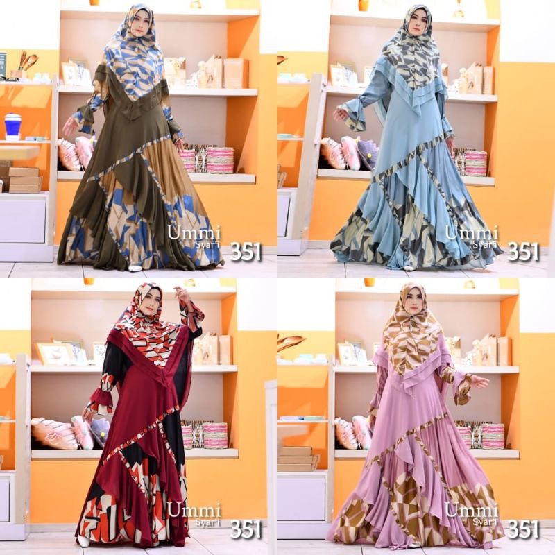 Ummi 351 By Ummi Collection~ gamis original murah
