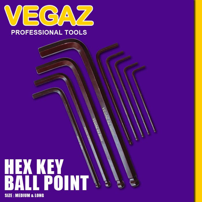 Kunci L Set Panjang vegas 1 set kunci L panjang