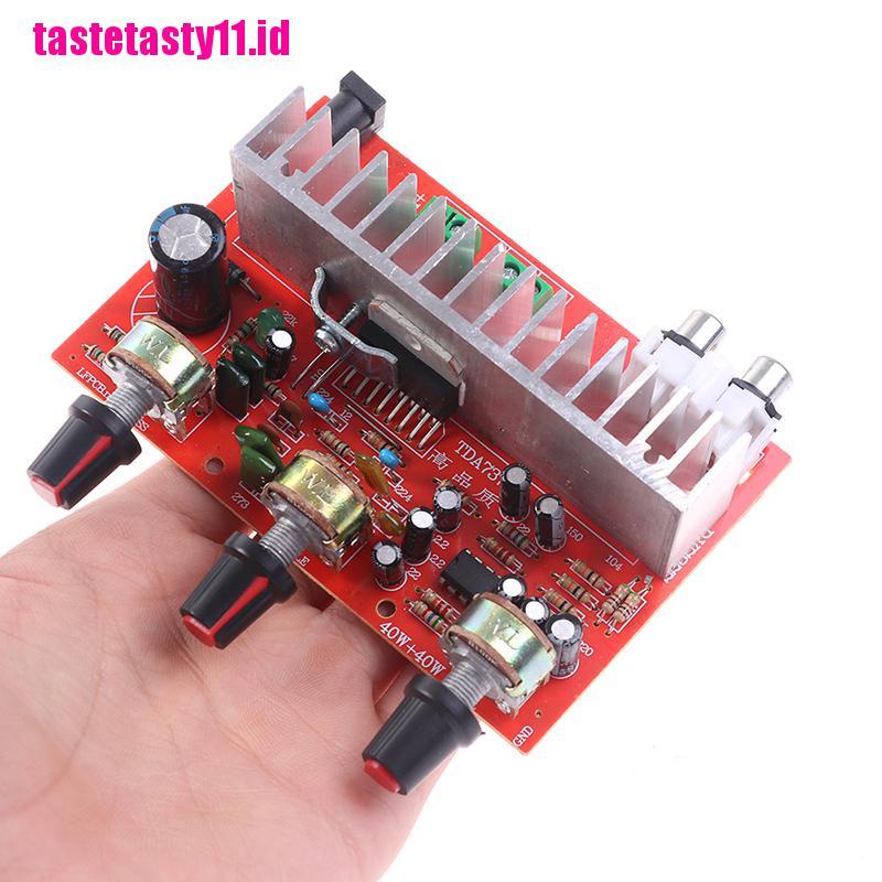 Tda7377 Papan Amplifier Audio Digital 40Wx2 Dual Channel Stereo