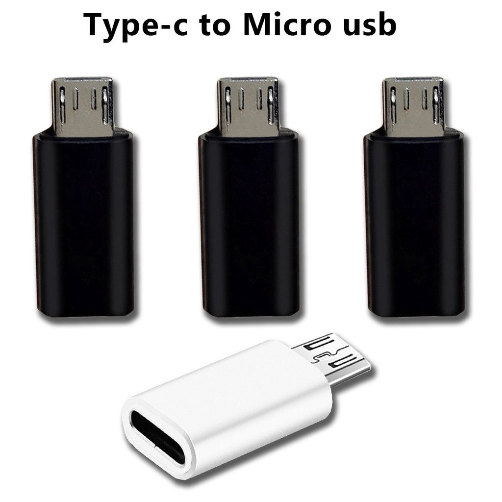 Adapter Konektor Micro USB 2.0 5 Pin Male ke USB 3.1 Tipe C Female