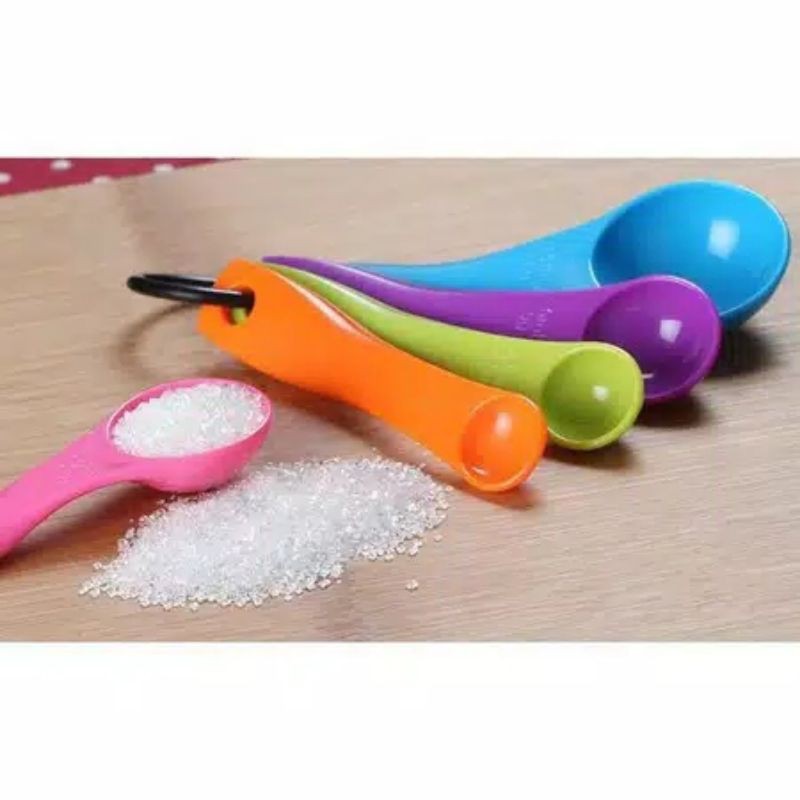 Sendok Takar Set 5 in 1 Measuring Spoon Sendok Takar Makanan