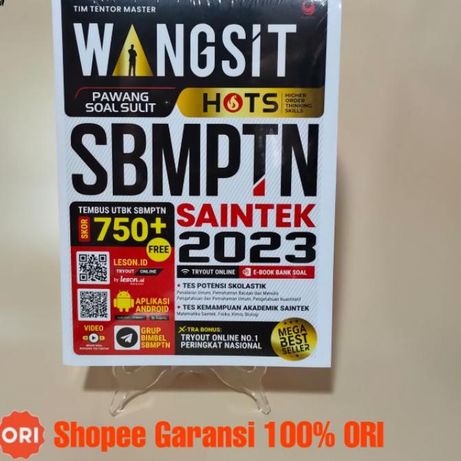 ⚡iap Kirim BUKU WANGSIT SBMPTN SAINTEK 2023 BY TIM TENTOR MASTER termurah se indonesia