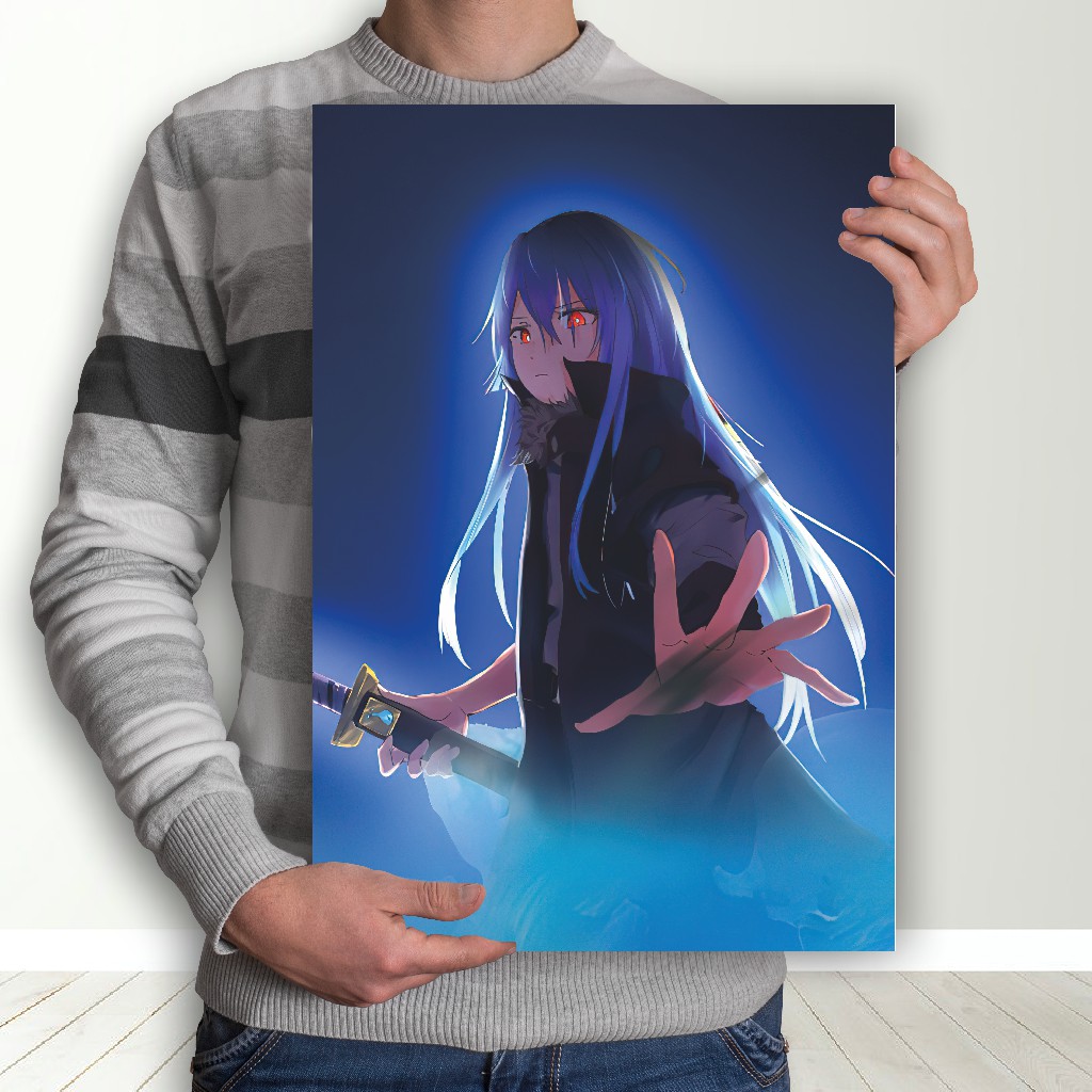 Poster Tensei Shitara Slime Datta Ken Tensura Size A3+ Anime Rimuru Shion Milim Benimaru Shuna-1 Rimuru