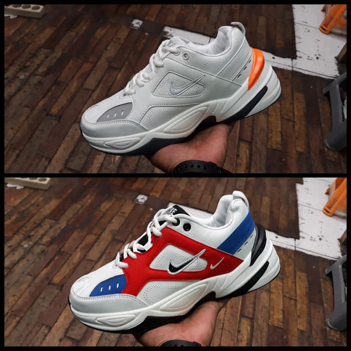 nike m2k tekno import murah sepatu tenis badminton olahraga pria - -