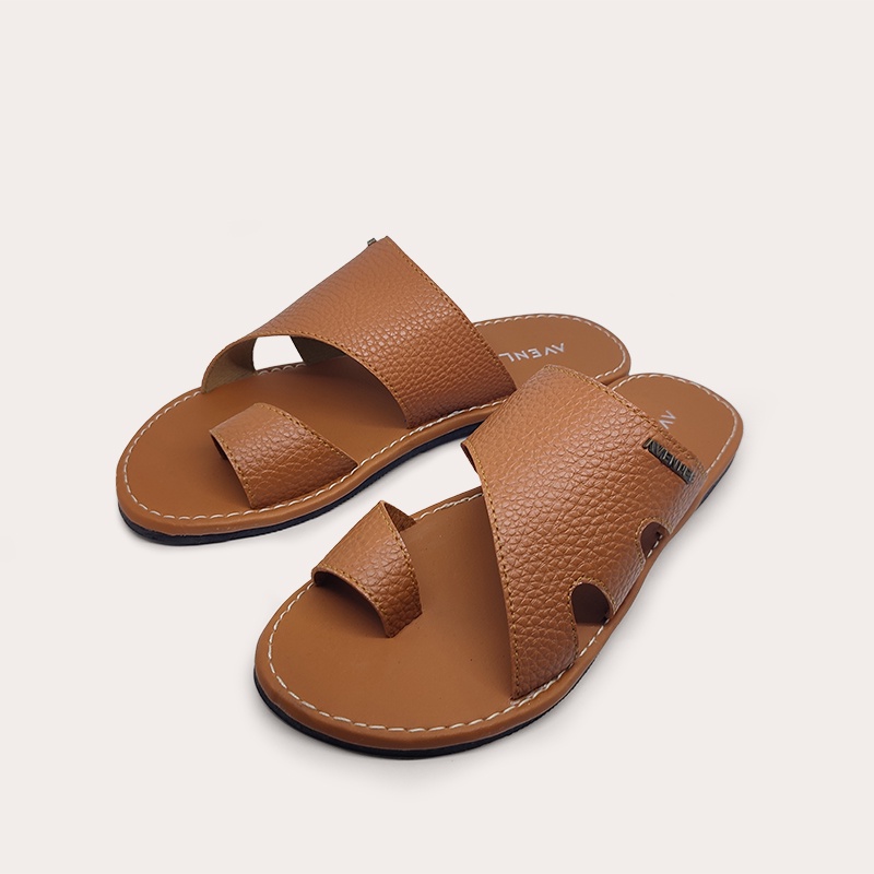 Sandal Jepit Wanita Papirut Motif Kulit Jeruk Sol Karet Avenlee Clea