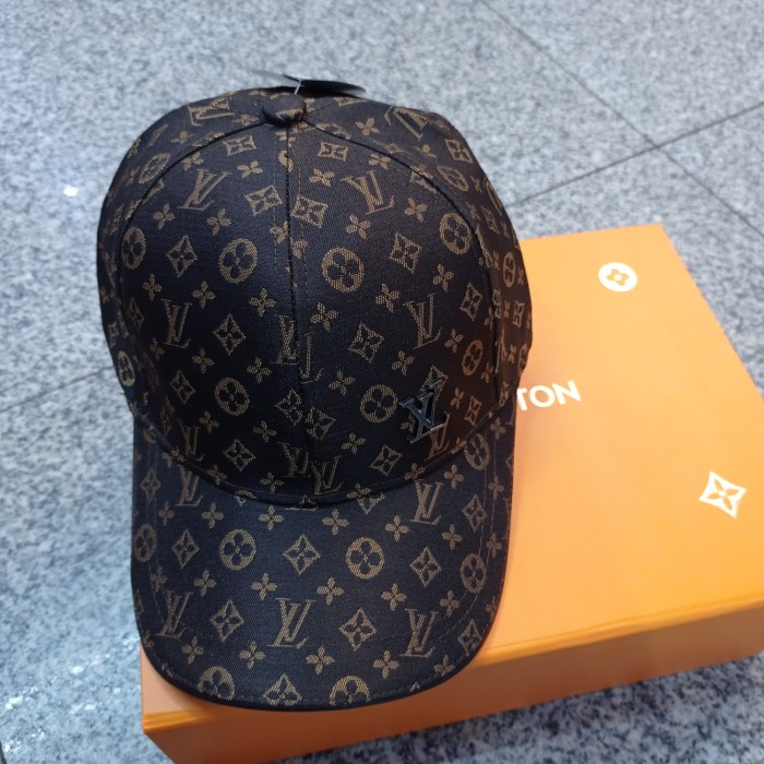 topi baseball lv import quality+box magnet paperbag