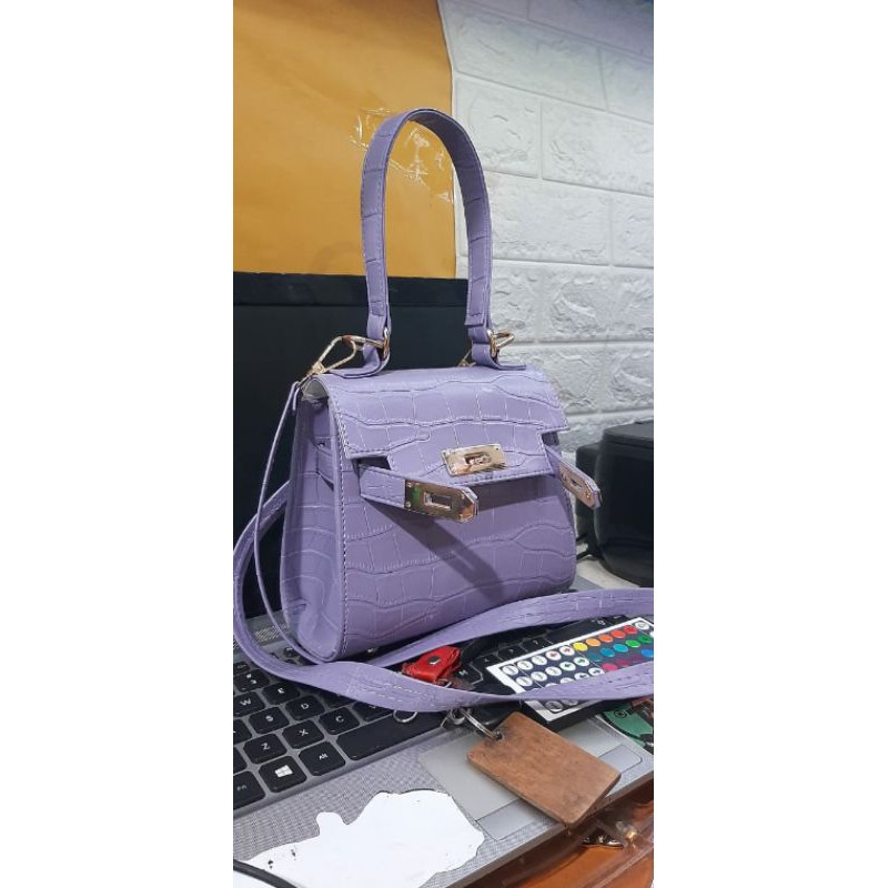 TAS SELEMPANG WANITA / MICRO BAG CROCO