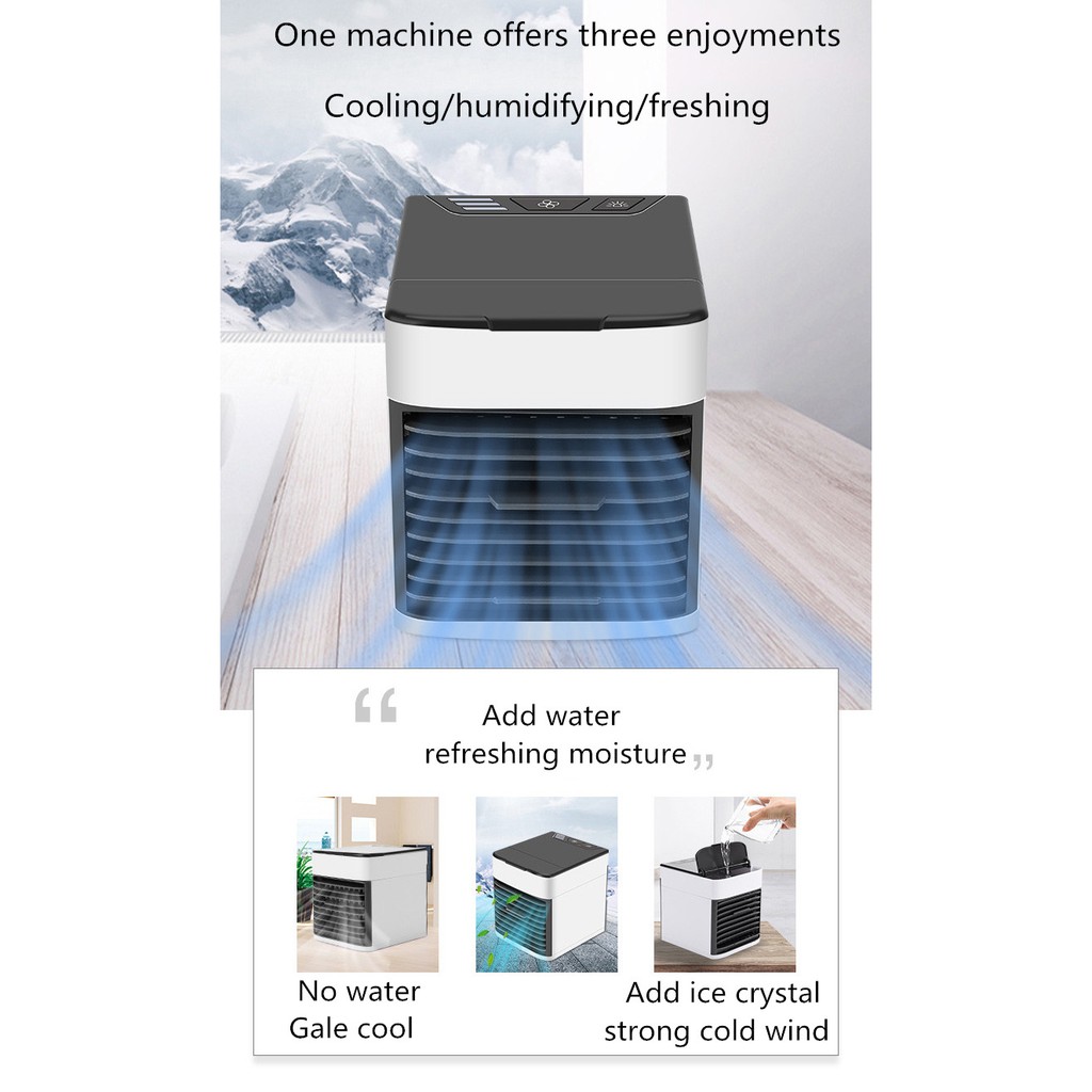 COD Ac Air Cooler Portable Mini Air Conditioner Kipas Coller Artic Pendingin Udara Ruangan Kamar