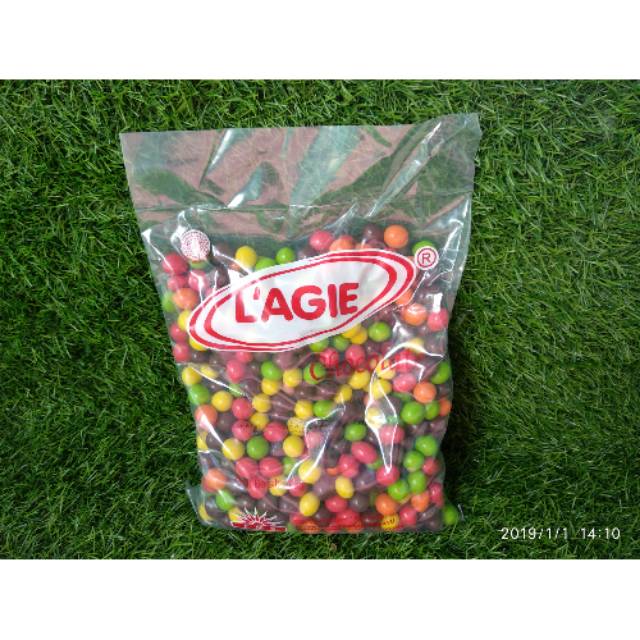 

Coklat L'agie Febby Chaca 1kg / L'agie Chaca kacang 1kg