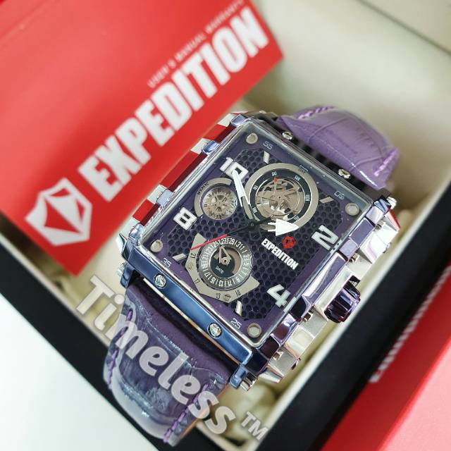 Jam Tangan Wanita Expedition E 6757 B Purple
