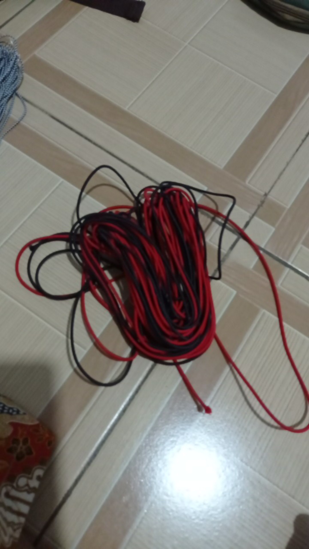 Tali Kur Karet Elastis 3.0 Mm Merah