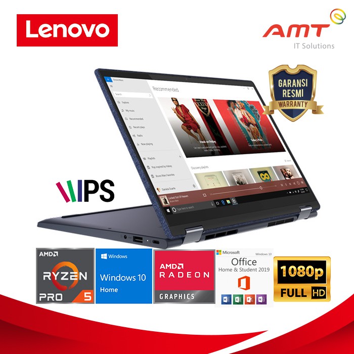 LENOVO Yoga 6 13ARE05 AMD Ryzen 5 PRO 16GB SSD512 13.3 FHD IPS W10 OHS
