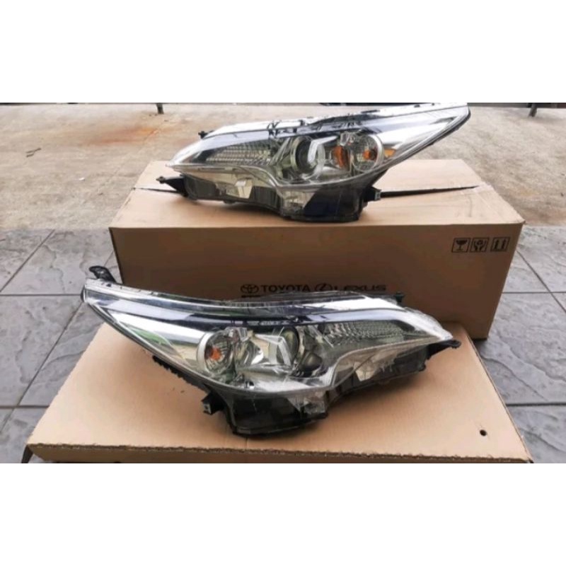 headlamp fortuner vrz