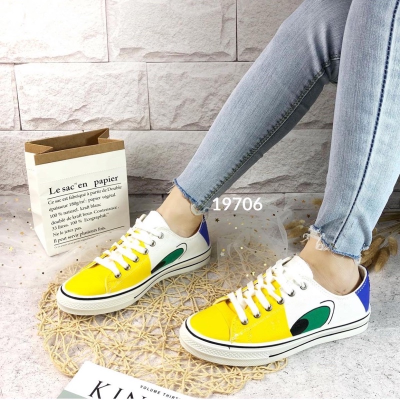 Sneakers  wanita 19706 import realpict