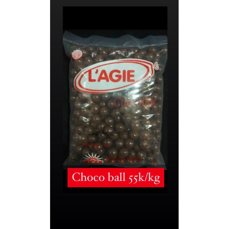 

coklat Lagie choco ball 1kg