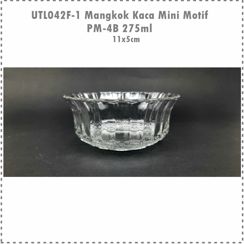 Mangkok Mini Motif PM-4B/12 275ml/11cm 6pcs