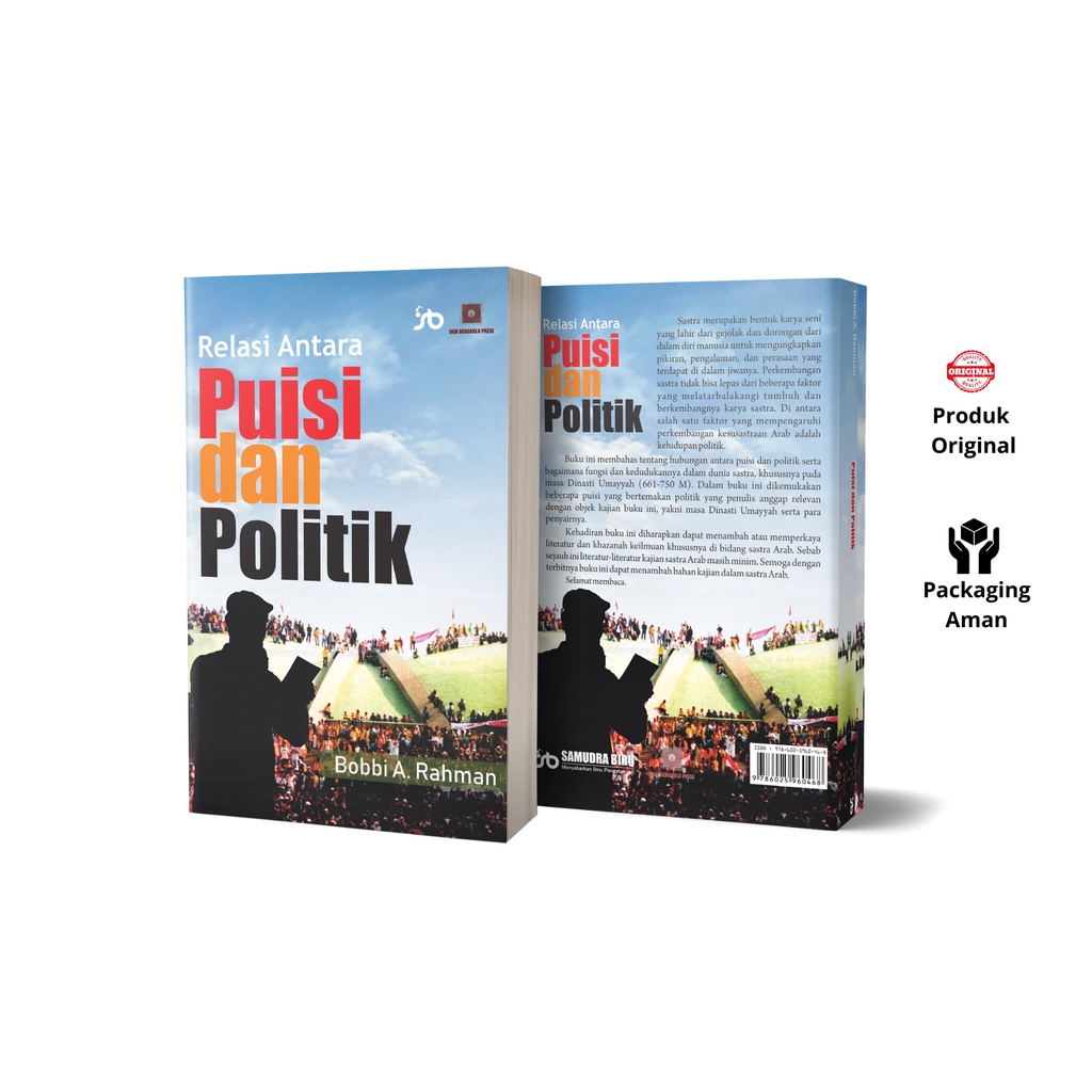 Buku Relasi antara Puisi dan Politik/ Sastra Arab/ Penelitian/ politik