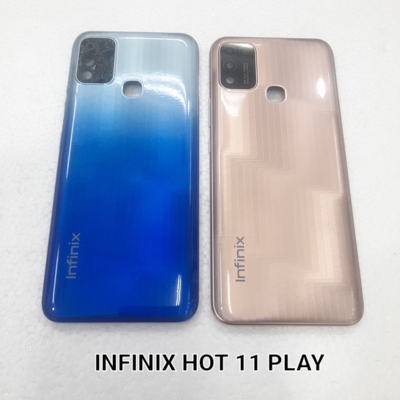 Backdoor Back Casing Back Cover Tutupan Baterai Belakang Infinix Hot 11 Play