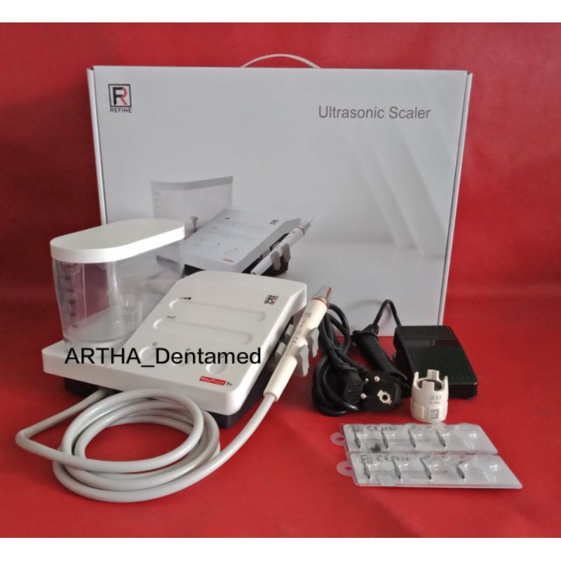 SCALER LED / ULTRASONIC SCALER / ALAT BERSIHKAN KARANG GIGI + TABUNG AIR MAX PIEZO 7