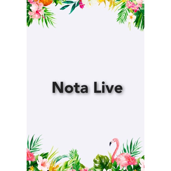 

nota live