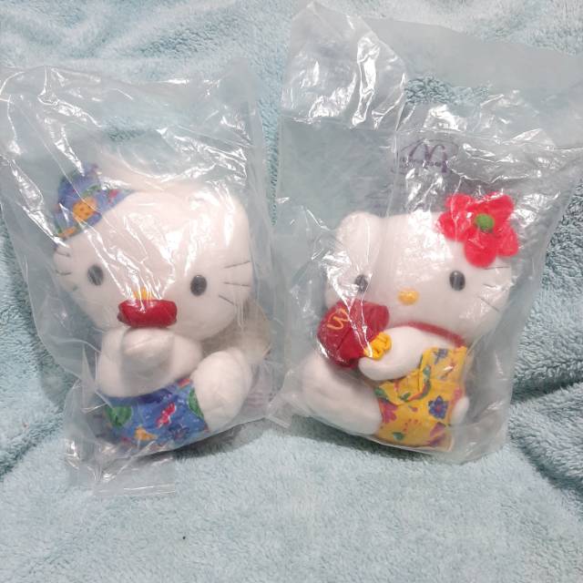 Boneka Hello Kitty Couple Kostum Pantai ORI Sanrio
