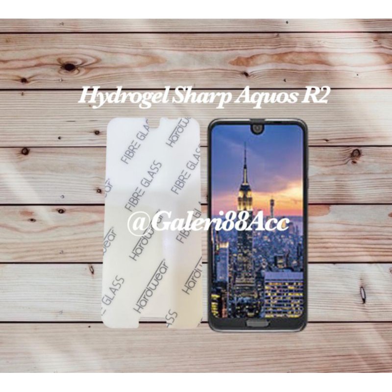 Sharp Aquos R2 Hydrogel Screen Protector Anti Gores