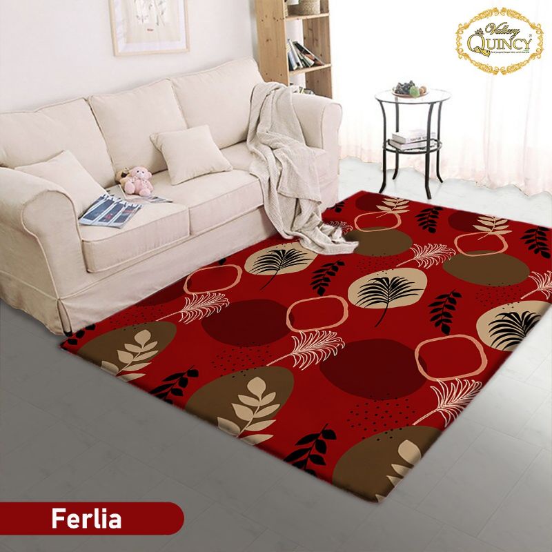 Karpet Malaysia Vallery QUINCY Internal +Tas Mika Ukuran Jumbo 150*200 cm Ambal Kasur Permadani