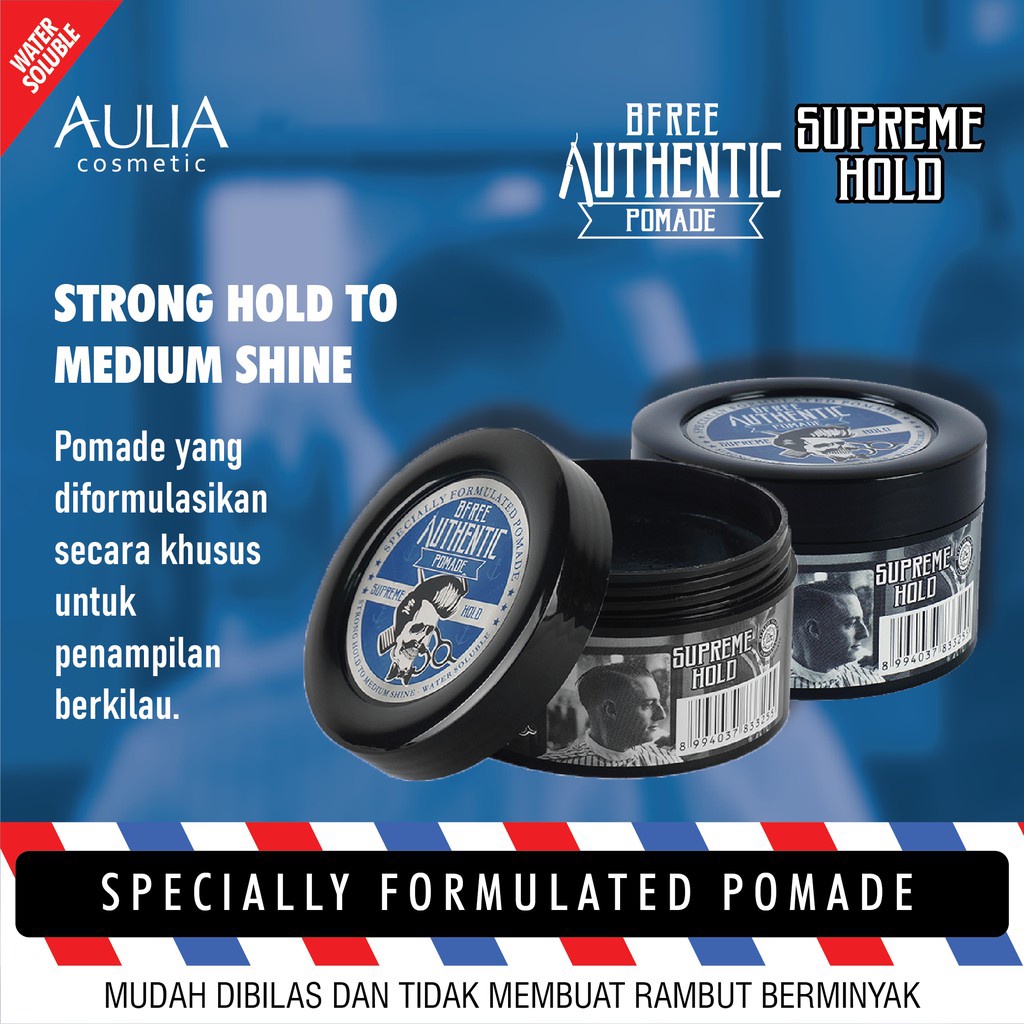 Bfree Supreme Hold Authentic Pomade / Minyak Rambut 100 ml