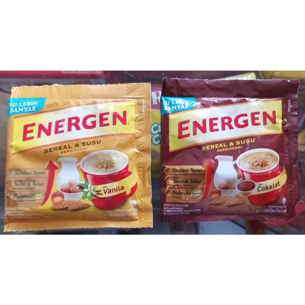 

Energen Sereal Rasa Vanila & Cokelat