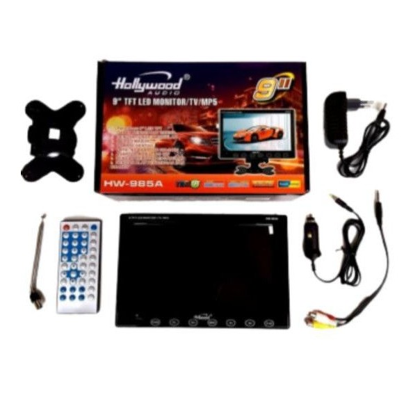 TV Ondash HOLLYWOOD HW 985A Tv On Dash 9 inch USB dan SD Card