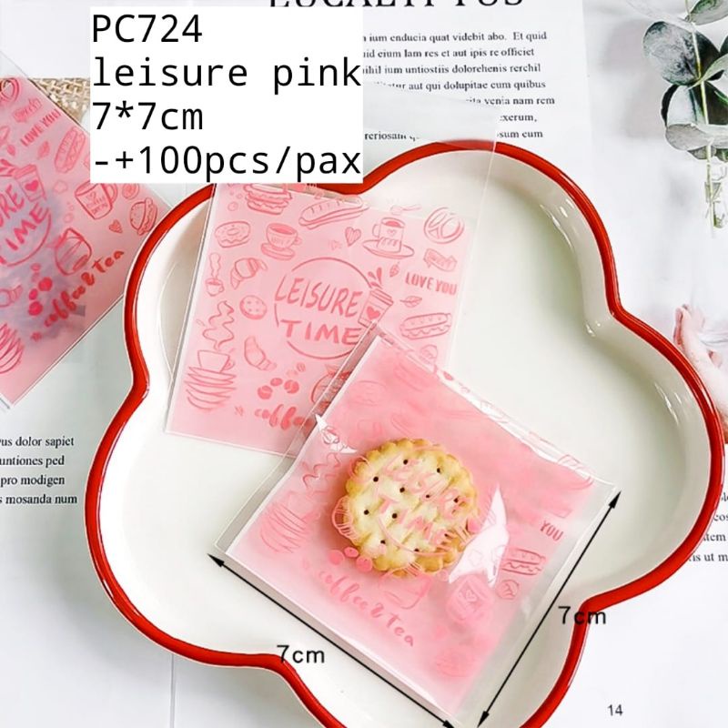 PLASTIK COOKIES 7x7 OPP NEW MOTIF UNYU LUCU