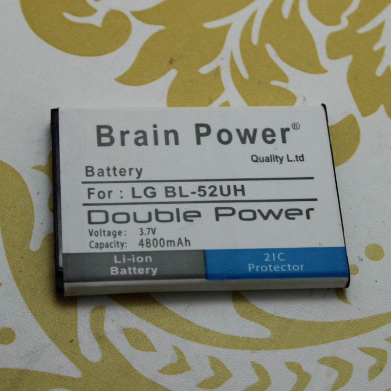 Battery Batere Batre Baterai Brain Power LG BL52UH BL-52UH L70 DUAL D320N D285 D325 L65 L7ii