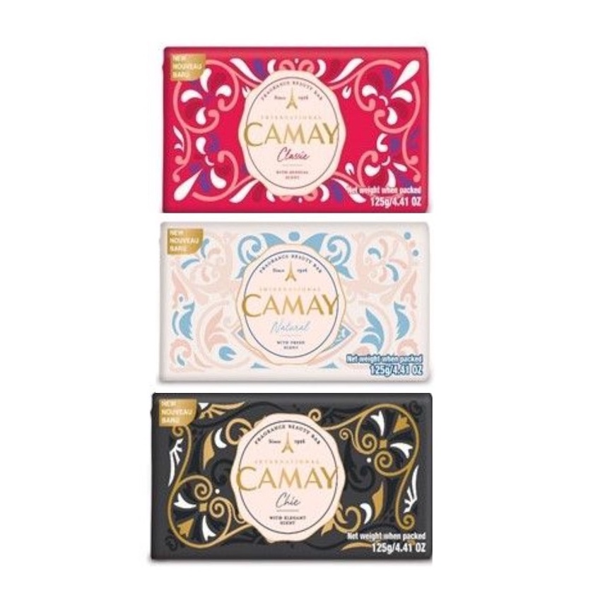 Camay Soap Bar 80gr - 125gr - Sabun Batang - Sabun Mandi