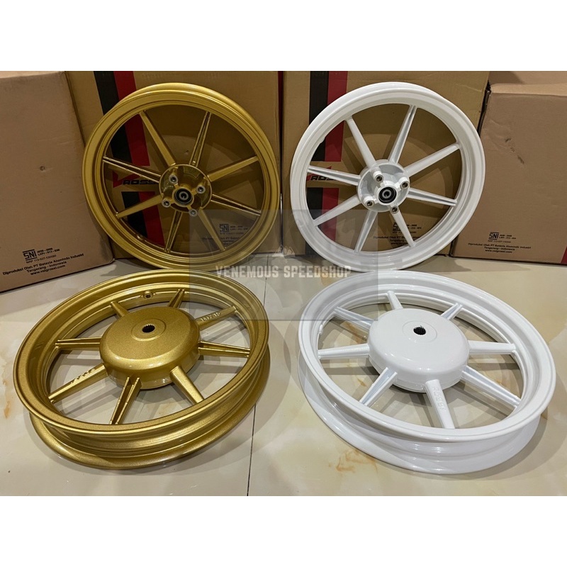 Velg V Rossi Venom Comet Palang 8 Mio Smile / Mio Sporty /  Mio Soul / Mio J / Mio M3 / Xride