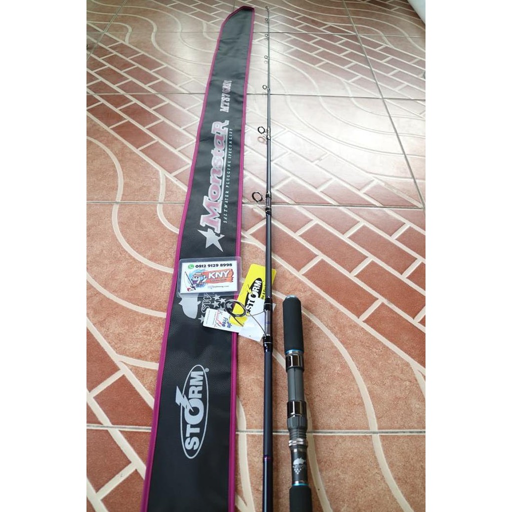 Rod Joran Storm Gomoku Monstar Spin Pe 2-4 Versi 2018 The Legend