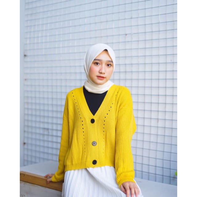 Khanza cable cardy // crop cardy by @stripetee_mrln-1