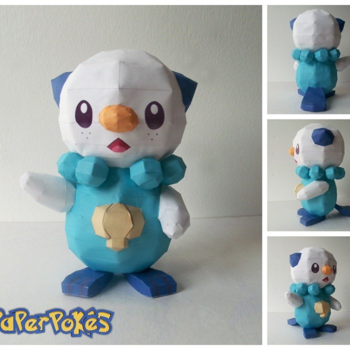 Pokemon OSHAWOTT papercraft