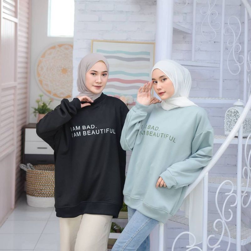 Sweater Wanita Over Size |Hijab NoHijab
