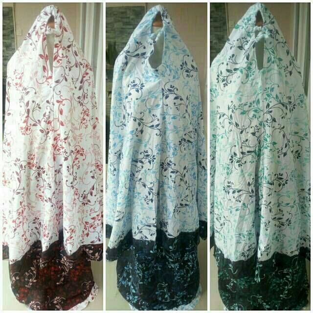 Mukena katun jepang mukena batik