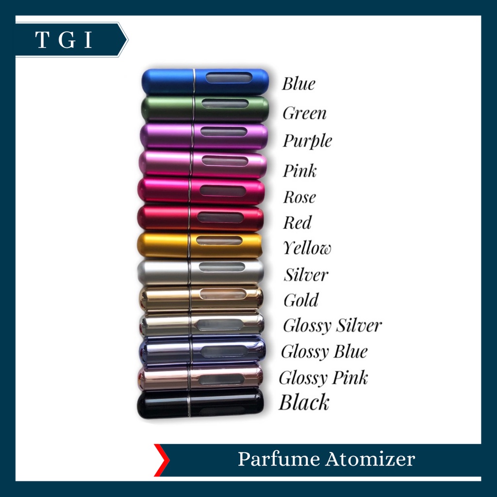 TGI - [ 5 ML] BOTOL PARFUM REFILL MINI PORTABLE UKURAN 5 ML/ BOTOL PARFUM MINI TRAVEL/ PARFUM ATOMIZER