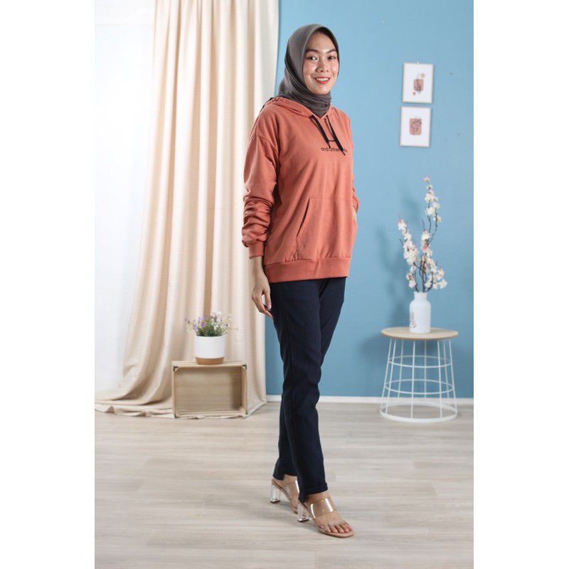 Simple hoodie  / Sweater hoodie wanita